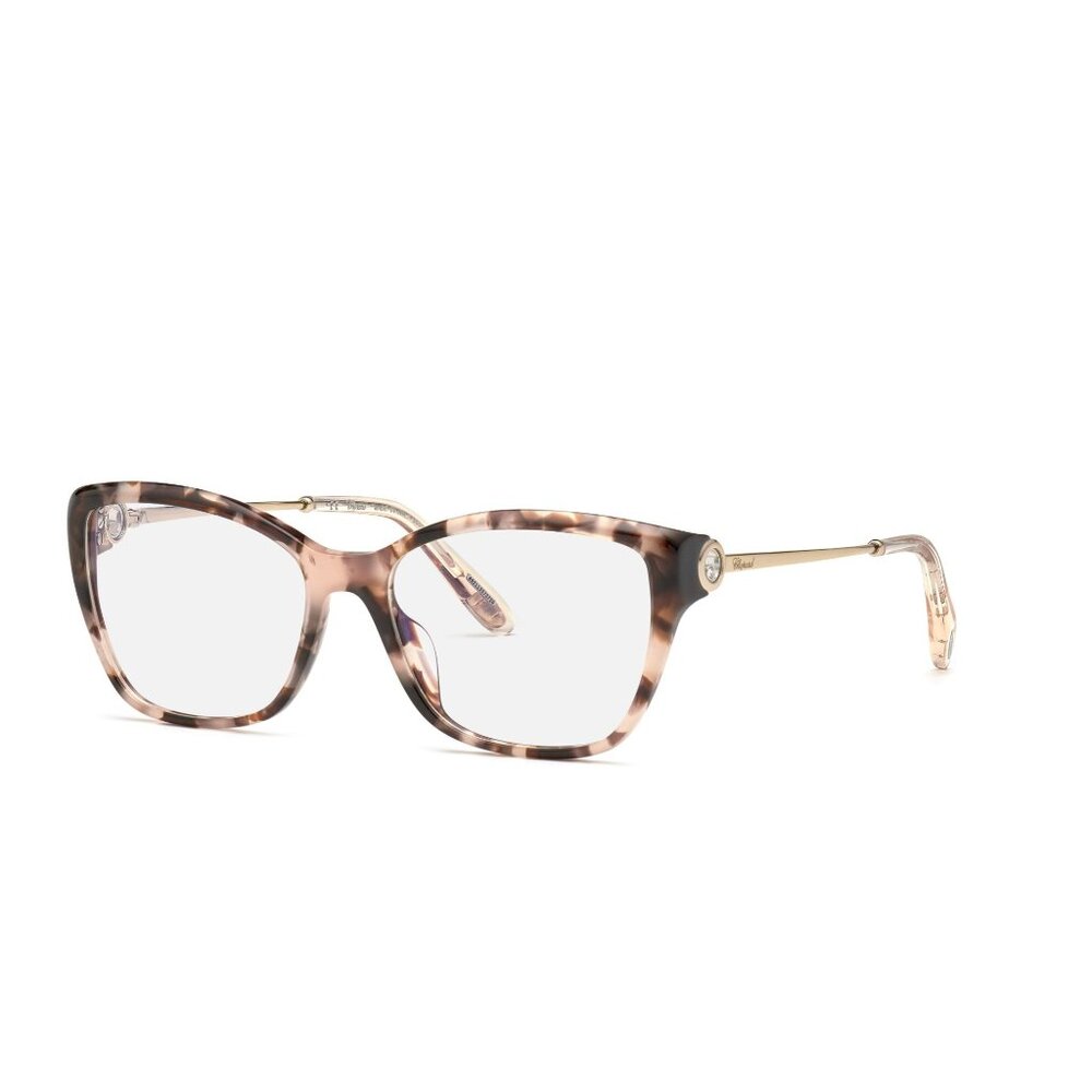 NEW CHOPARD EYEGLASSES BROWN HAVANA LILAC WOMEN CHOPARD VCH322S 01GQ